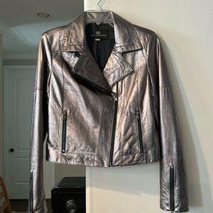 Tart Collections Leather Jacket, Size Medium